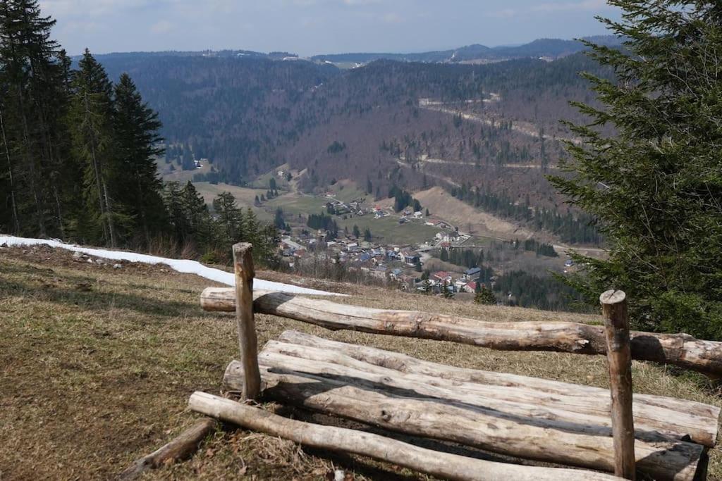 Appartement Lelex Vue Sur Les Pistes Extérieur photo