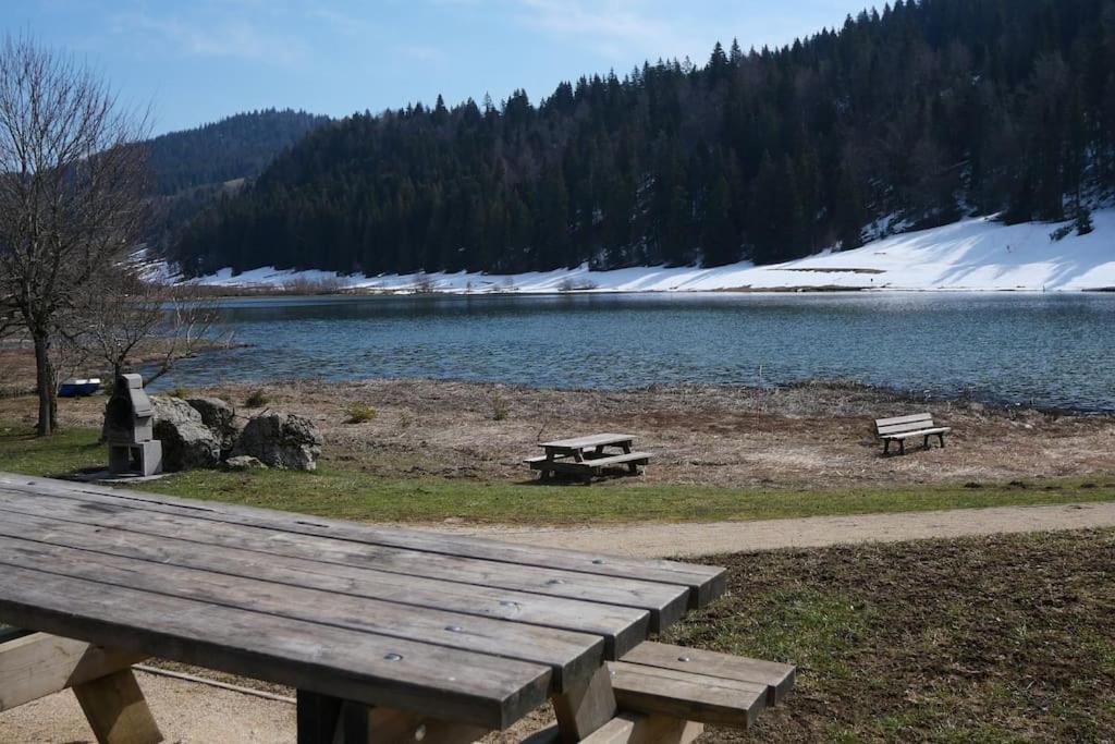 Appartement Lelex Vue Sur Les Pistes Extérieur photo